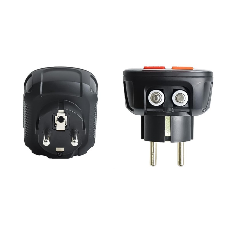 Namvo Digital Full Screen Socket Tester, Mains Socket Tester with