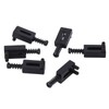 6 Pcs Electric Guitar Bridge Saddle Standard Zinc Alloy Guitar