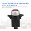 LEETUTA Engine Push Button Ignition Key Start Stop Switch 35881-T0A-G02