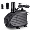NFESOLAR Submersible Water Pump 1200GPH, Ultra Quiet Submersible Pump with