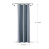FY&XZH Shower Curtain, Bubble Free Shower Curtain Linen Texture, Soft