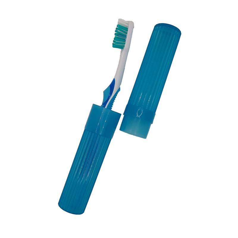American Comb Toothbrush Holder (Blue) - Made in The USA.