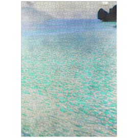 MyPuzzle Gustav Klimt's Attersee (1900) - Premium 1000 Piece Puzzle - MyPuzzle Special Collection by Æpyornis