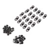 Ejoyous Boot Hooks Lace Fittings with Rivets - 20pcs/set for