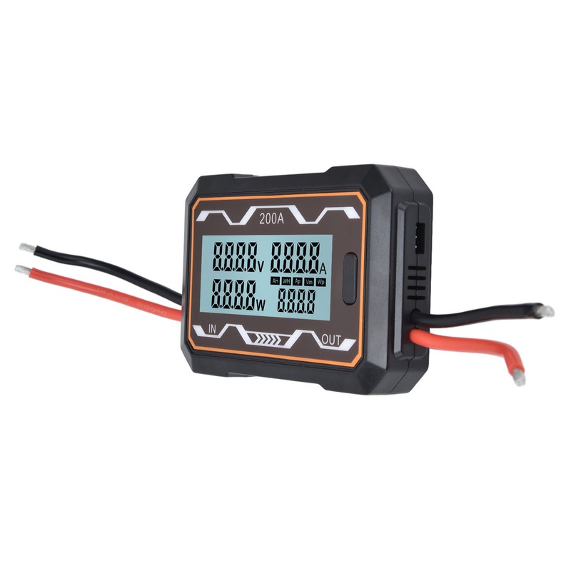 DC Power Meter Backlight Setting Large Screen Display Multifunctional Power