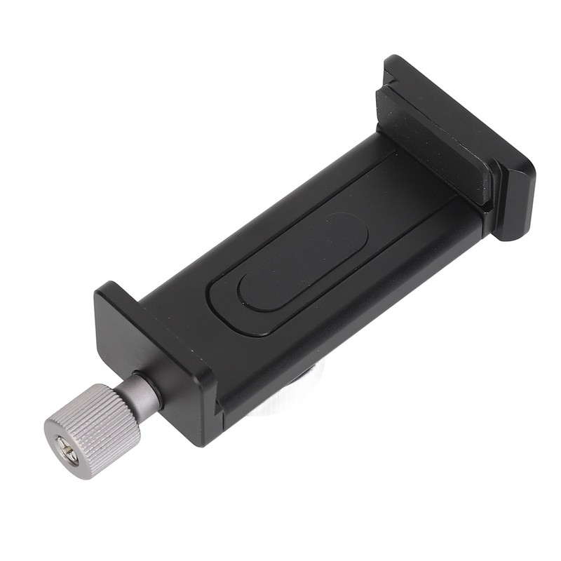 Phone Tripod Mount with Cold Shoe 1/4in Screw Hole Expandable