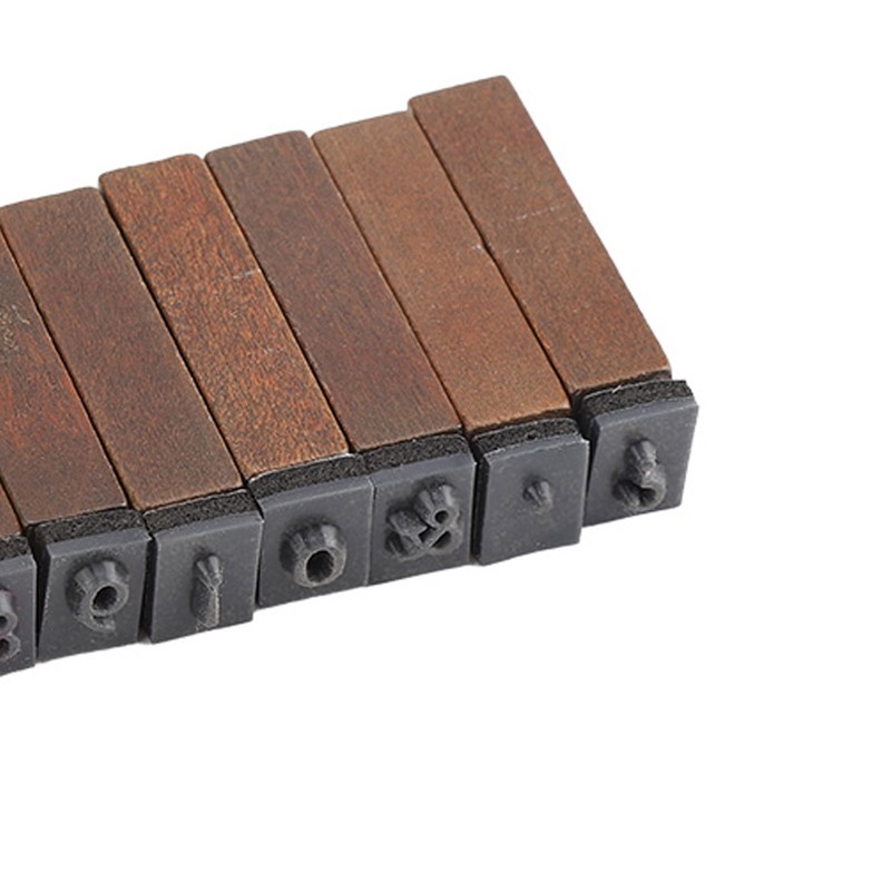 70 Pcs Stamps Set Comfortable Touch Anti Slip Letters Numbers