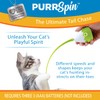 Pets Know Best PurrSpin Interactive Tail Chase Cat Toy- Unpredictable