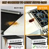 Niciksty 2 Pack Stainless Steel Stove Gap Covers, Retractable 13.8"-27.5"