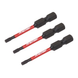 Sealey 3pc 50mm TRX-Star* T10 Impact Power Tool Bit Set - AK8240, Red