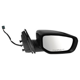 TRQ Right Mirror Power without Heat Passenger Side Compatible with 2013-2015 Dodge Dart CH1321363