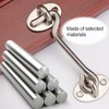 Domira Hook & Eye Latch - Heavy Duty Stainless Steel