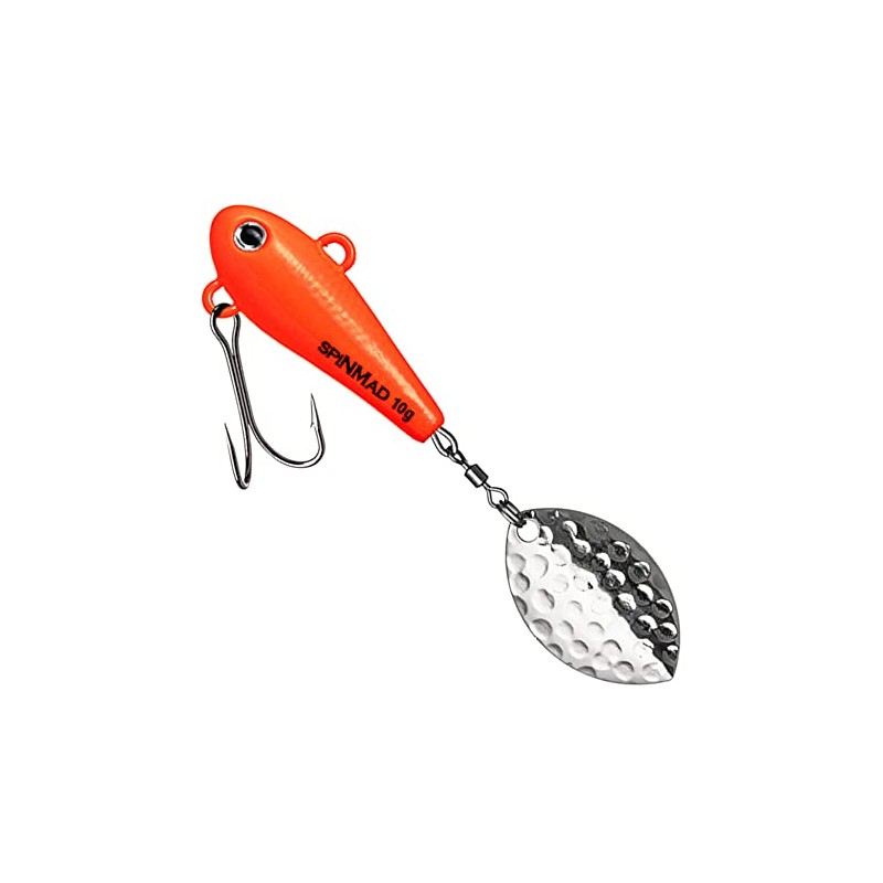 SpinMad Jig Spinner 10 g Lead Head Spinner Colour Favourite