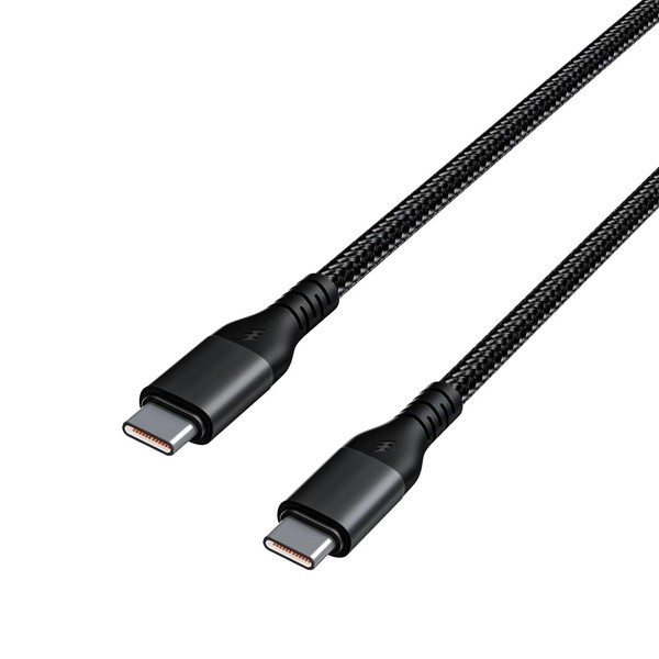 Life-Tech 60W USB-C to USB-C Nylon Braided Fast Charging/Data Cable