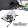 Laptop CPU Cooling Fan 4 Pin Laptop Cooling Fan Replacement
