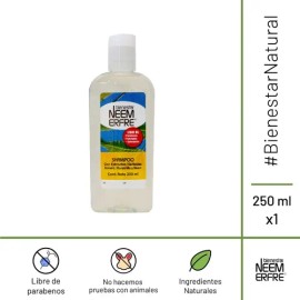 Shampoo Natural Limpieza Profunda Romero Manzananilla Neem                                                                                            