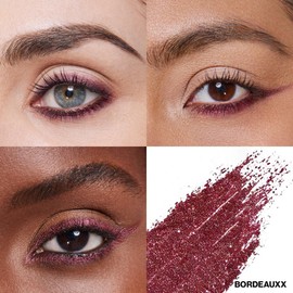 Smashbox Metal FX Eye Liner | Long Lasting, Creamy Liner with Metallic Finish + Precision Tip for Smudge-Free 24-Hour Wear, Bordeauxx