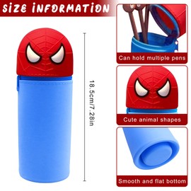 ZeiLaBang Kakadi Stationery with Zip, Pencil Case, Unisex Pencil Case, Large Capacity Stationery Pouch, A-04, Hard shell trolley with swivel castors