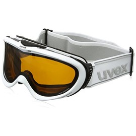 Uvex Comanche Polavision Ski Google - White, Size 2