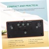iplusmile Electronic Clock with Temperature and Humidity Display Simple Multifunctional