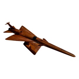X59 Mahogany Wood Desktop Airplane Model