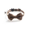 DUORUIMI Cat Collar with Bell Bow Tie Safety Quick Release