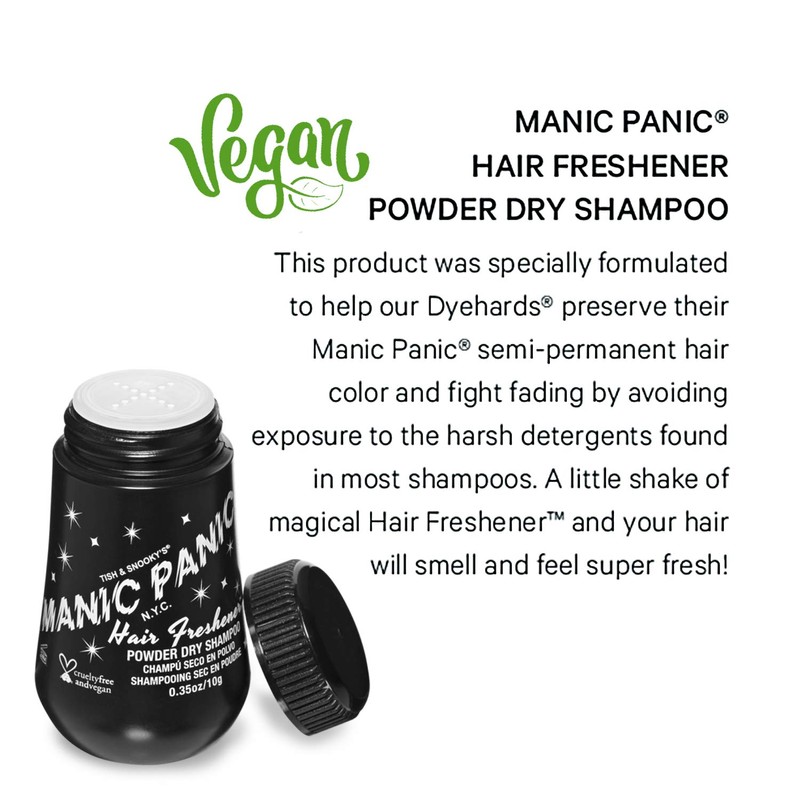 Manic Panic Hair Freshener Powder Dry Shampoo