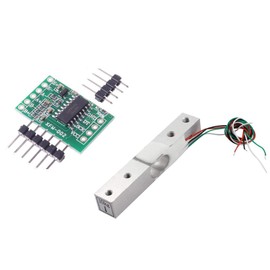 KKHMF Digital Load Cell Weight Sensor 10KG Portable Electronic Kitchen Scale + HX711 Weighing Sensor Module Compatible with Arduino