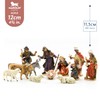 Marolin Nativity Figures Set with 12 Figures, 12 cm Figure