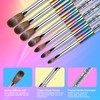 Shine Chance Acrylic Nail Brush Size 6, 100% Real Kolinsky