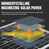 SUNAPEX 12V 5 Watt Solar Trickle Charger Maintainer - Waterproof