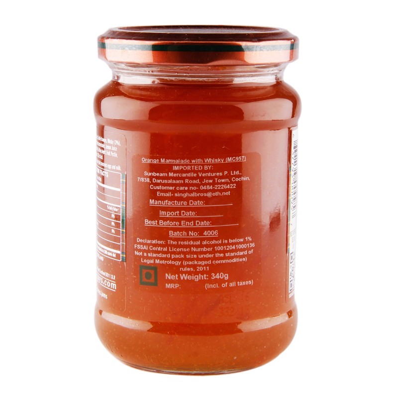 MACKAYS Orange Marmalade with Whisky, 12 Oz
