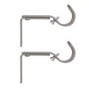 Kenney KN85305 1" Diameter Steel 3.5-4.5" Adjustable Curtain Rod Mounting