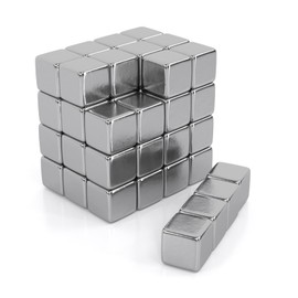 JAWA Magnetic Cube 5 mm - 50 Neodymium Magnets Extra Strong - Anti Stress Mini Magnets - Premium Magnetic Cube - Whiteboard and Fridge Magnets - Magnetic Cube for Home and Office