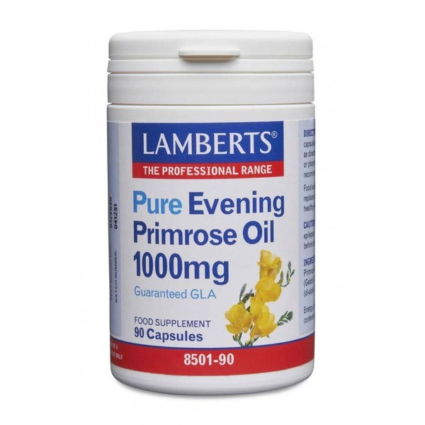 LAMBERTS PURE EVENING PRIMROSE OIL 1000MG 90CAPSULES