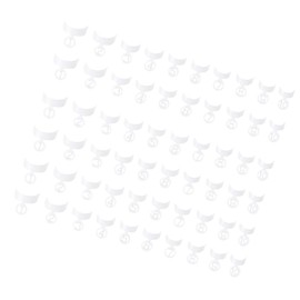 Healeved Pcs Plum Blossom Nail Tips Decorative False Nails for Holiday Party Natural Safe Manicure Accessory Set