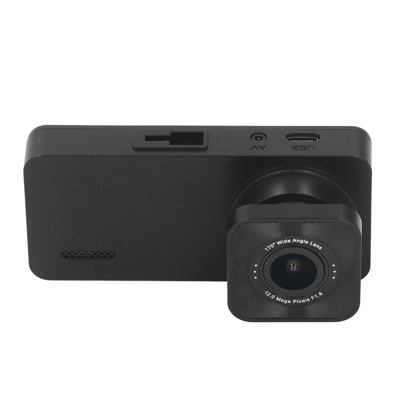 Dash Camera Triple Lens Rotatable HD1080P Night Vision 2in ISP