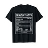 Writer Nutrition Facts Famous Novel Author Graphic Fun Gift T-Shirt