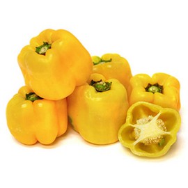 Sunbright - Sweet Pepper Garden Seeds - .25 oz - Non-GMO - Large Yellow Bell Pepper Seed - Vegetable Gardening Seed by Mountain Valley Seed Co.