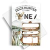 patcate GOLRMC Set of 20 Birthday Invitations, Duck Hunter One