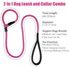 Strong Slip Lead Dog Leash, Heavy Duty Nylon Dog Training