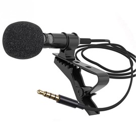 Microphone Lapel,Portable Headset Mic Lavalier Microphone System - Versatile Voice Amplifier Speaker Lavalier Mic Lightweight, for Teaching Conference Live