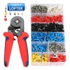 Sainlogic Crimping Pliers Wire End Ferrules Set with 1200 Pieces