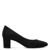 MARCO TOZZI Women's Elegant Block Heel Court Shoes, black