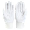 UA Clean Up Pro Batting Gloves, Colorless, 6001313 (100), White,