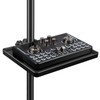 Microphone Stand Tray, 6.5x8.7in Mic Stand Clamp On Rack Tray