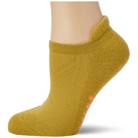FALKE Unisex Cool Kick Sneaker Socks Breathable Quick-Drying Material Light Padding Plush Sole Cooling Flat Seam on Toe Sporty Plain Comfortable 1 Pair, Green (Olive 7298)