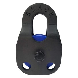 SSACK Snatch Block Snatch Pulley Block for Winches Synthetic Rope Max Load 29,000 lbs