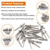 ISPINNER 260pcs Stainless Steel Blind Rivets, 7 Sizes Pop Rivets
