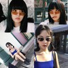 JCTAIFOO Retro Rectangle Sunglasses for Women Men Square Narrow Hip